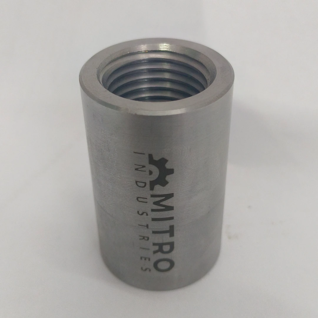 Parallel Rebar Roll Thread Coupler