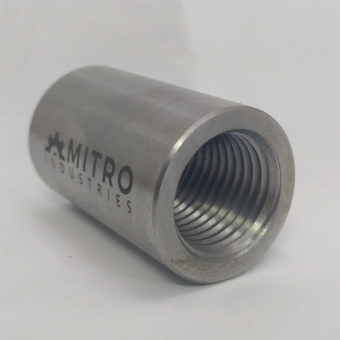 Parallel Rebar Roll Thread Coupler