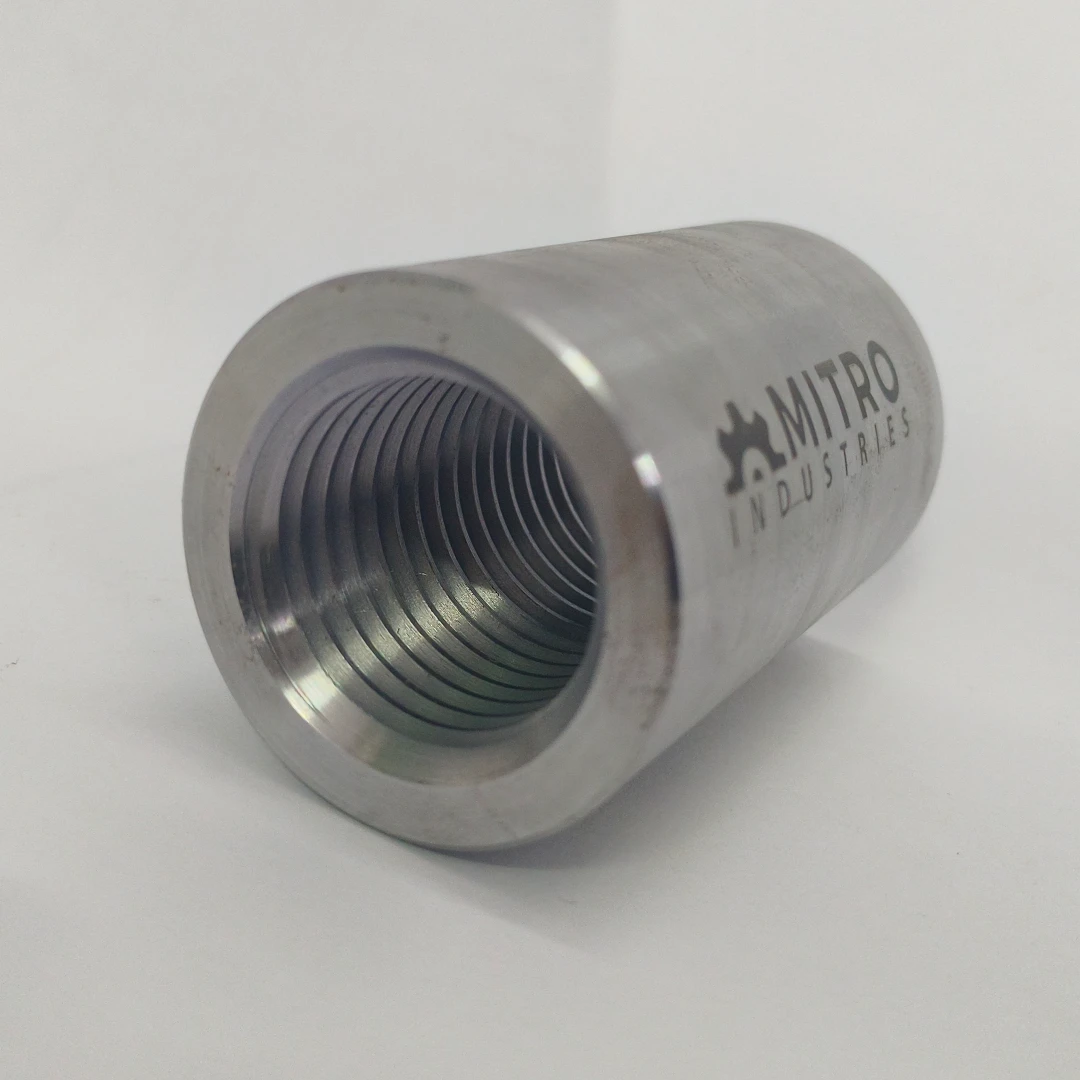 Parallel Rebar Roll Thread Coupler