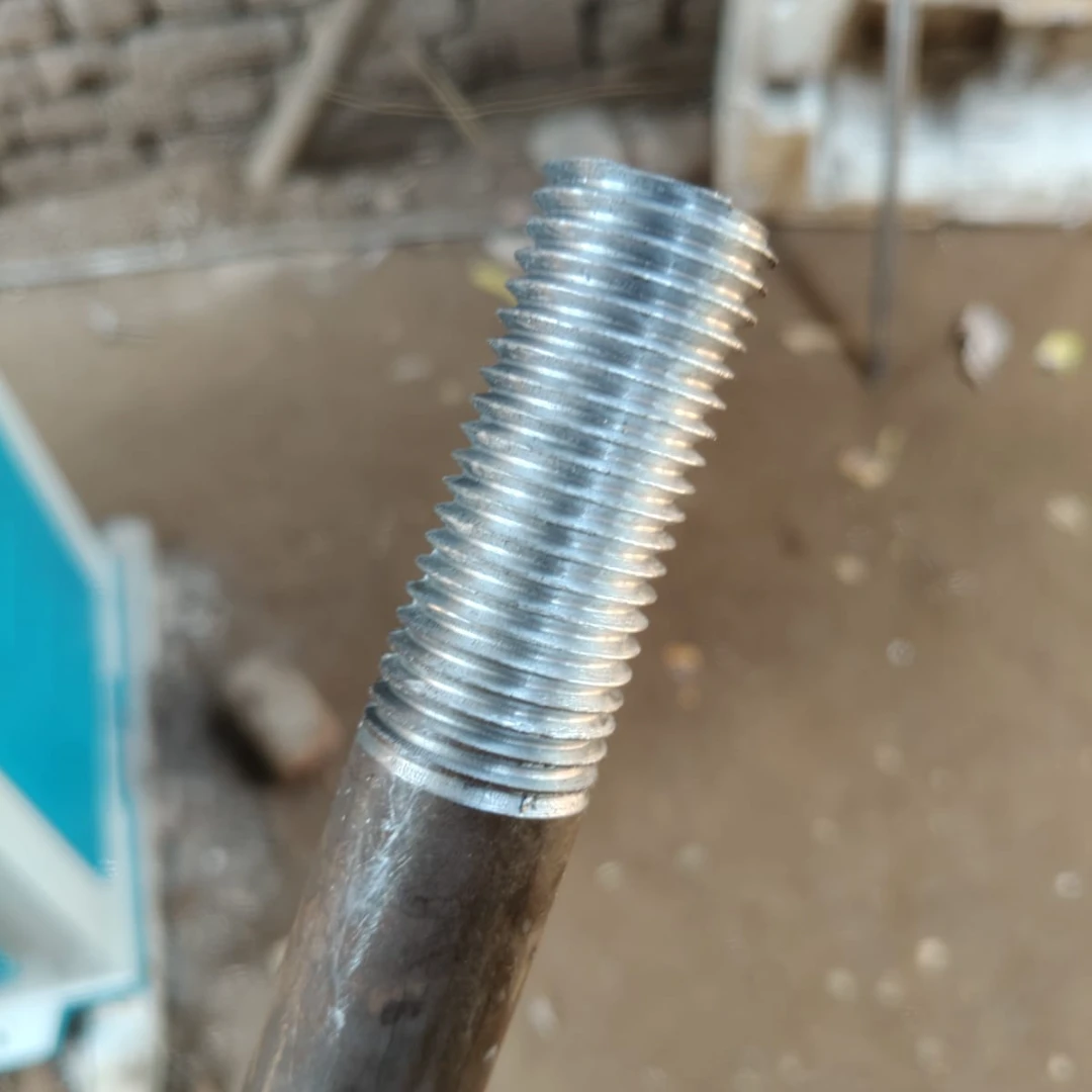 Rebar Chaser Threading Machine - High Precision Foundation Bolt Thread