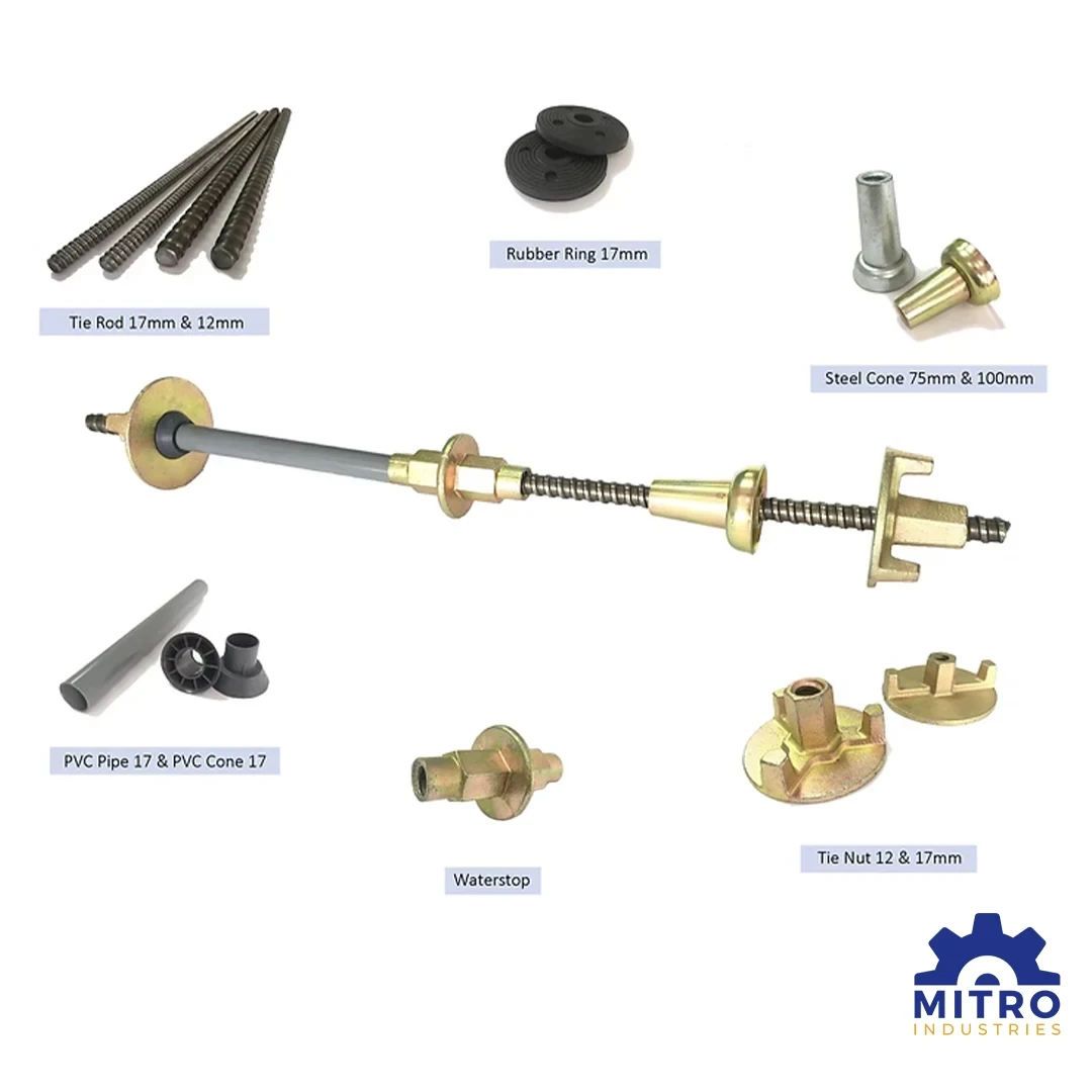 PVC Tie Rod Cone - 25mm