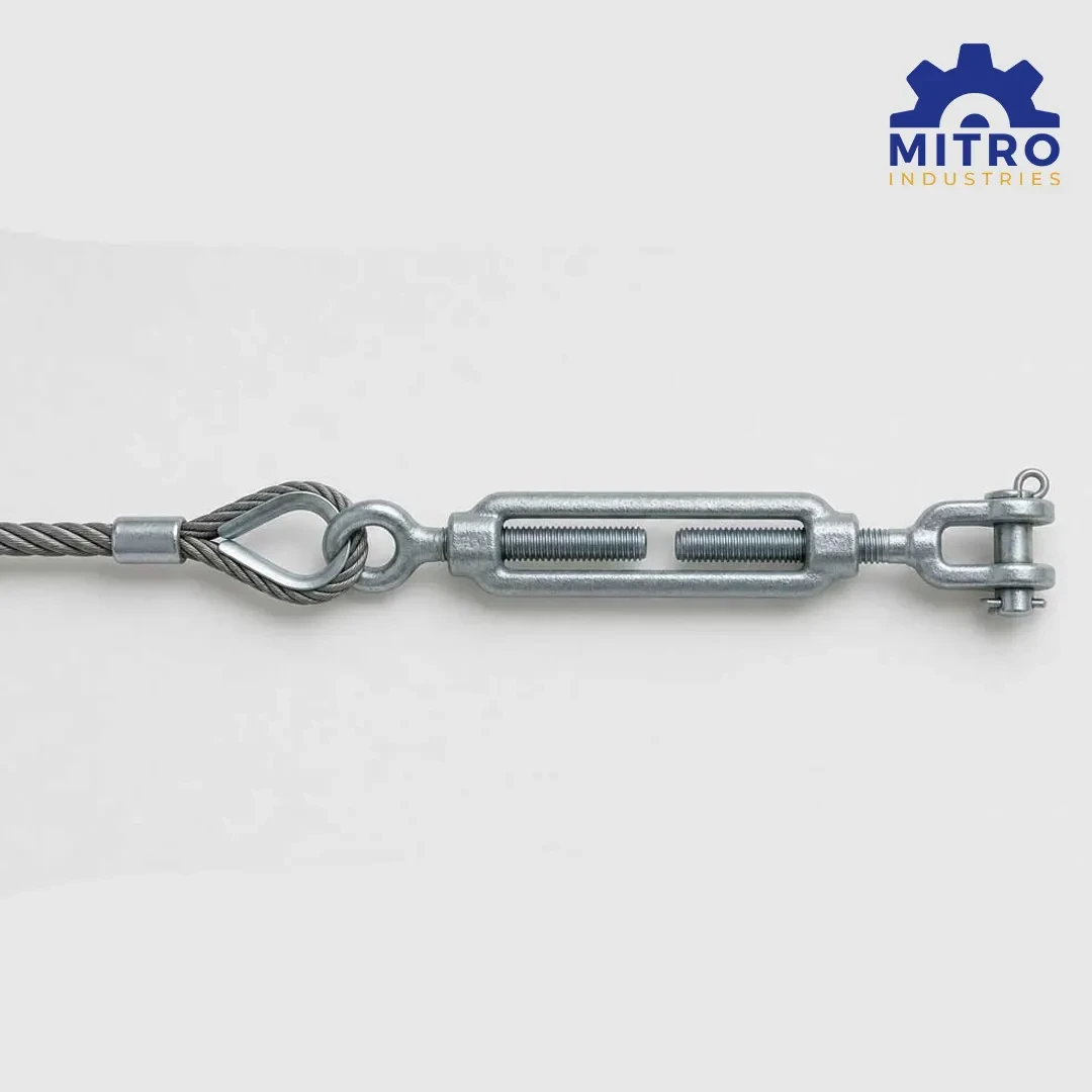 Turn Buckle with Wire Rope Tensioner