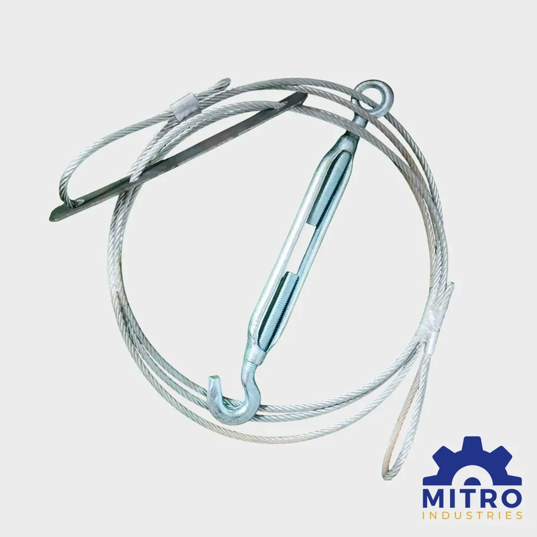 Turn Buckle with Wire Rope Tensioner